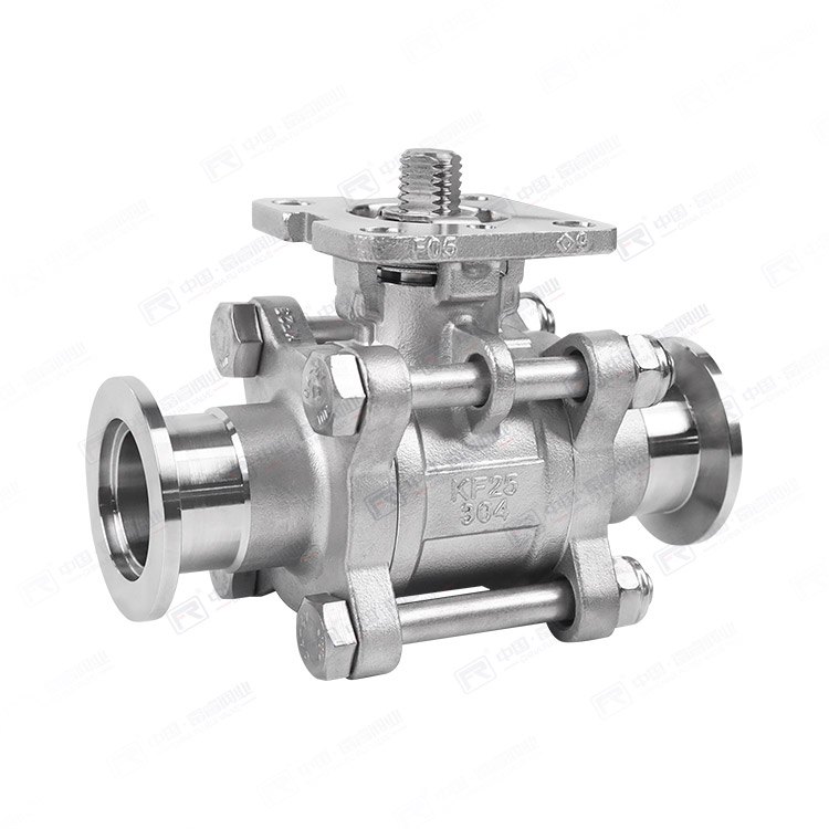 KF真空直通球閥(壓蓋款)